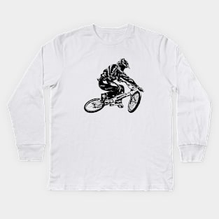 bmx Kids Long Sleeve T-Shirt